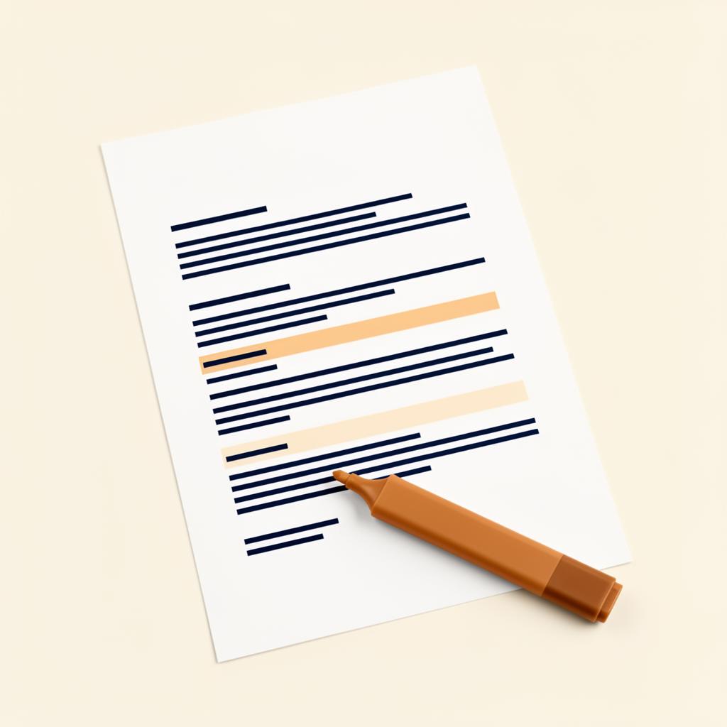 Clean Australian sales resume with an amber highlighter, illustration style